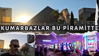 Amerika LasVegas otobüs ile ulaşım nasıl Bilet nasıl alınır Piramit oteli sizler için görüntüledik [upl. by Elsilrac]