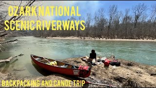 Ozark National Scenic Riverways Backpacking and Canoe Loop via the Ozark Trail and Current River [upl. by Sayer]