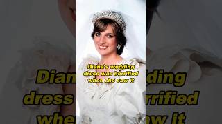 Dianas wedding dress was horrified when she saw itshortvideo history [upl. by Signe]