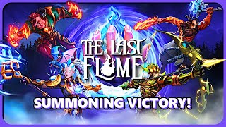 AMAZING NEW ROGUELIKE AUTOBATTLER The Last Flame [upl. by Yrehcaz]