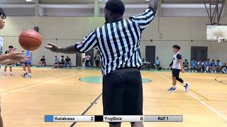 Kalakaua Prodigy vs YngBoiz1  102624 Menehune League  Intermediate [upl. by Taam886]