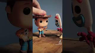 Toy Story 4 Forkys Introduction but its with Funko Pop figures reupload [upl. by Karen]