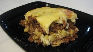 Pastitsio  Lynns Recipes Greek Meat and Pasta Casserole [upl. by Chemush]