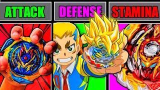 😱Best Beyblade From Each Type😈 Attack defense Stamina amp Balance Type😤 Beyblade Burst Beys Rank [upl. by Estel164]