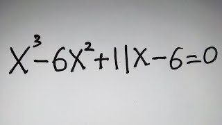 CAN YOU SOLVE THIS CUBIC EQUATION  X36X211X60 math [upl. by Allebara]