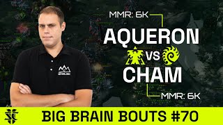 AqueroN VS Cham  Big Brain Bouts 70  Starcraft 2 [upl. by Anileh]