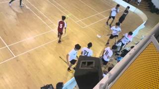 Coral sec vs Northland sec B div floorball Nationals 2016 2nd period [upl. by Bonnice914]