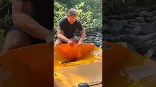 Mastering the Waves with Tucktecs Revolutionary Foldable Kayak kayak kayakfishing kayaking [upl. by Ahsienaj]