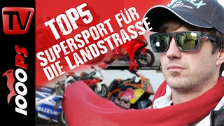 Top 5  Die besten Supersportler für die Landstraße  Gebrauchtmotorrad Beratung Sportmotorräder [upl. by Quinby229]