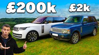 £2000 vs £200000 luxury SUV [upl. by Ardnassac]