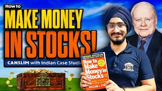 How to make money in stocks in India by following CANSLIM 🤫💰 [upl. by Eintroc268]