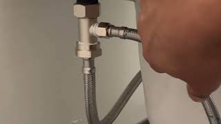 how to install homedepot bidet from brondell [upl. by Ai]