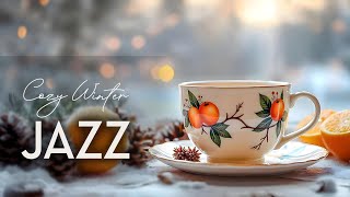 Cozy Winter Jazz ❄️ Happy December Coffee Jazz Piano Music amp Soft Bossa Nova for Positive Energy [upl. by Magdau]