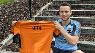 Diogo Jota Signs For Wolves On Loan [upl. by Ahsiadal870]