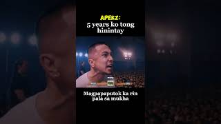 Apekz 5 years ko tong hinintay fliptop apekz sinio fliptopbattle rapbattle rap [upl. by Dymphia]