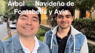 Arbol Navideño 🎄 de Fontabella y Avia en Ciudad de Guatemala [upl. by Annavahs]