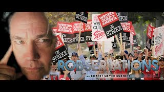 THE STATE OF THE WGA STRIKE wSCREENWRITER RICK CLEVELAND ROBSERVATIONS Season Six 852 [upl. by Nahtannoj50]