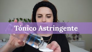 Cómo aplicar el tónico astringente [upl. by Itra]