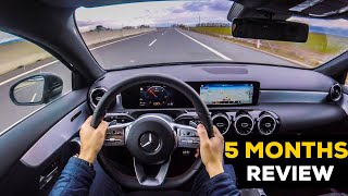 MERCEDES A CLASS 2019 5 MONTHS OWNERS REVIEW POV [upl. by Atiuqrehs]