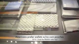 SHOPPING PRADA 4 MEN WALLETS SKULL BAGS Spycam [upl. by Amado]