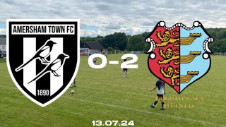 BRIGHTLINGSEA VICTORY CHANCES GALORE  Amersham Town vs Brightlingsea Regent highlights [upl. by Keenan]