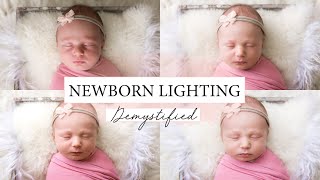 Different Lighting Styles for Newborn Photographers [upl. by Dowling]