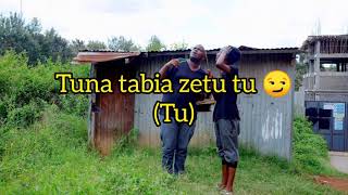 Tabia za Wakenya  MEJJA  Lyrics Video PROD BY HASHIYUME MUSIQUE [upl. by Herold]