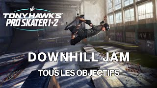 Tony Hawks Pro Skater 12  Downhill Jam  Objectifs [upl. by Evanthe575]