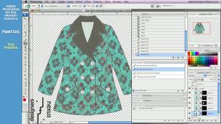 Photoshop Tutorial for Fashion Design 2324 Tool Presets Brushes Palette Levels [upl. by Venu172]