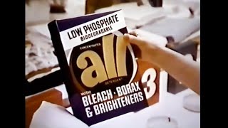 All Detergent Commercial 1972 [upl. by Camilla]