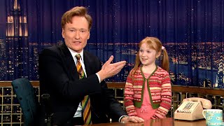 Conans Daughter  Late Night with Conan O’Brien [upl. by Longerich454]