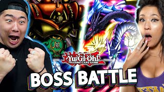 Dueling with FTIER BOSS MONSTERS Gate Guardian vs Five Headed Dragon in YuGiOh Master Duel [upl. by Mazur]