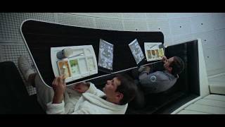 Apple iPad in the 1968 classic 2001 A SPACE ODYSSEY 720p [upl. by Annaili52]