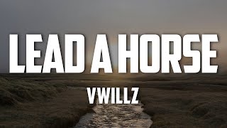 Vwillz  LEAD A HORSE Lyrics [upl. by Eirual]