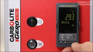 3508 Temperature Controller Adjusting the Display Units [upl. by Llewkcor518]