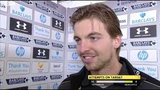 Tottenham 01 Newcastle  Tim Krul 101113 [upl. by Nahoj]