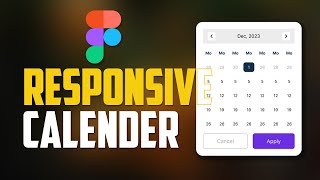 ✨ Figma Tutorial Build a Responsive Calendar from Scratch 🛠️ [upl. by Greene]
