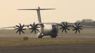 HD Airbus A400M Maiden Flight FiltonBristol2432011 [upl. by Nmutua]