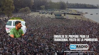 EMBALSE SE PREPARA PARA LA TRADICIONAL FIESTA DE LA PRIMAVERA [upl. by Chevalier]