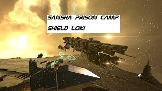 Eve Online  Revenant Sansha Pirate Super Carrier [upl. by Aniaz]