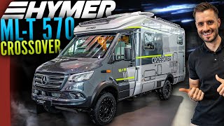 Der neue Hymer MLT 570 Crossover  Caravan Salon Düsseldorf 2024 [upl. by Ahsiloc321]