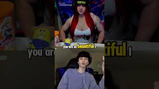 Dude Says I LOVE YOU TO ME Omegle shorts funny toastydawgz hyphonix fyp egirl [upl. by Ahsilam693]