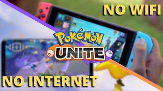 Pokemon Unite Offline  Play with NO WIFIINTERNET  Nintendo YouTuber [upl. by Nnylyt]