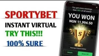 100 INSTANT VIRTUAL WINNING STRATEGY [upl. by Dwight72]