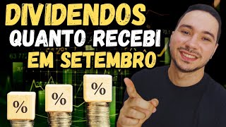 DIVIDENDOS MINHA CARTEIRA DE INVESTIMENTOS E MUITO MAIS investimentos dividendos [upl. by Airotnes165]