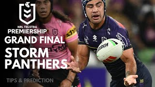 NRL 2024 Grand final  Storm v Panthers  Tips and Prediction [upl. by Brote]