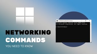 Your Need To Know All These Networking Command With Your Windows [upl. by Vig]