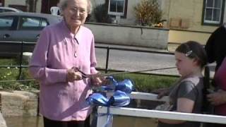 pontoon opening kingholm harbour Dumfries Scotland UK [upl. by Atirehgram]