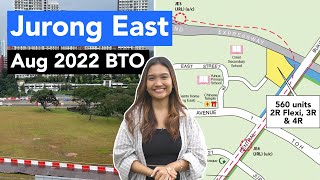 Jurong East BTO Aug 2022  Near 2 Jurong Region Line MRT stations  Next Stop [upl. by Alyacim]