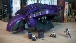 Halo Mega Bloks 96941 Covenant Phantom Review [upl. by Colton]